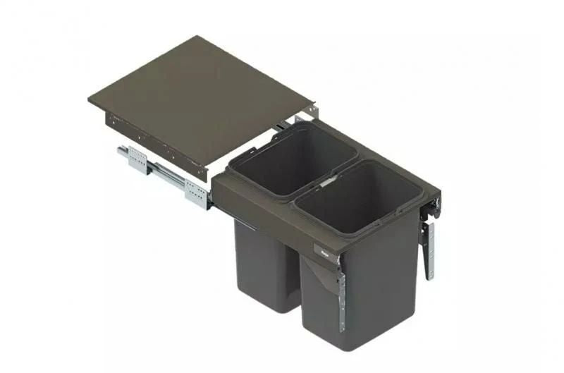 SEGREGO Waste Drawer System | REJS Pull-Out Recycling Drawer
