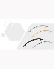 ALEGRA furniture handle in multiple finishes