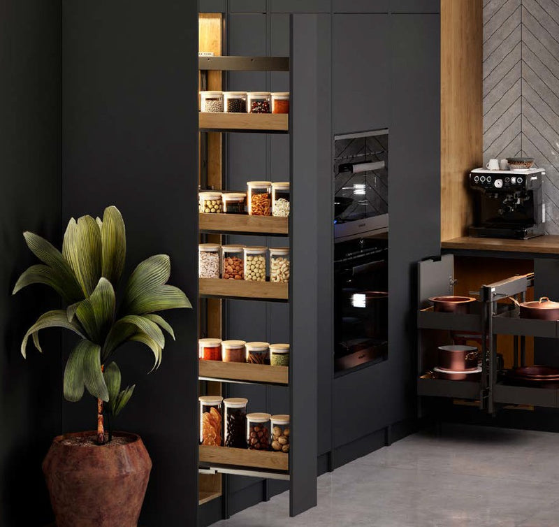 Cargo MIDI/MAXI Side Pull-Out – MAXIMA PURO Line | REJS Kitchen Storage