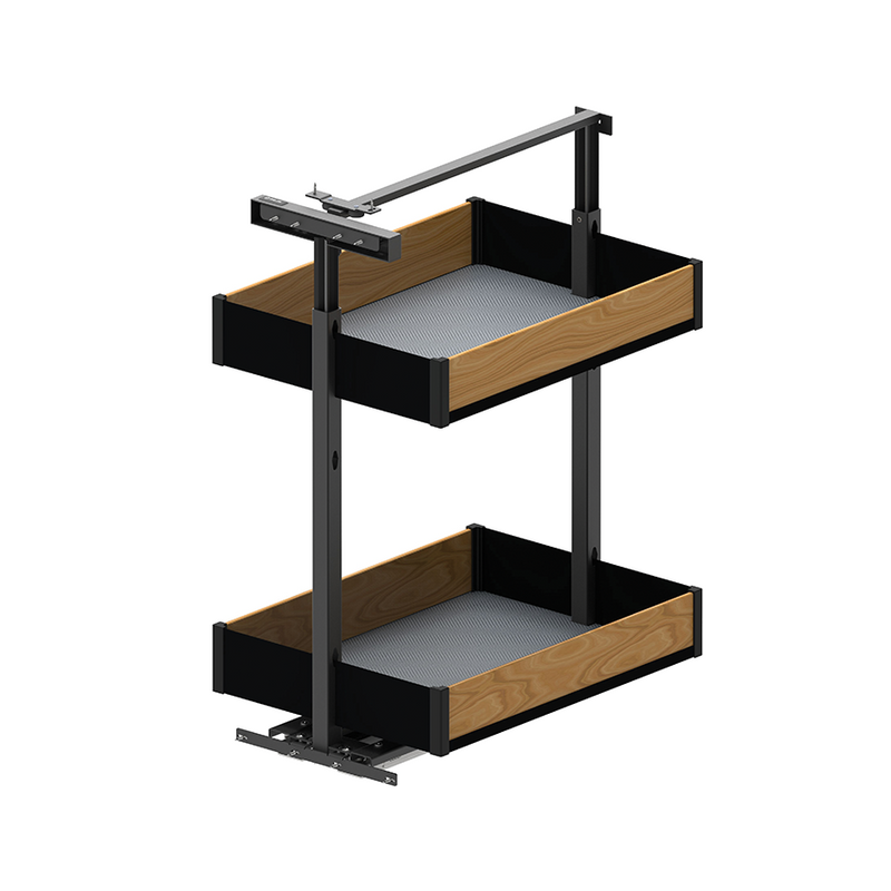 PURO Mini Cargo Basket System | Soft-Close | Matte White