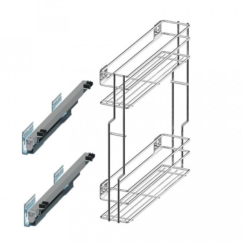 VARIANT MULTI Cargo Side Basket | 150 & 200 mm | BLUM Full Extension