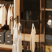 LIFTER Plus drop-down wardrobe lift - Black Anodized