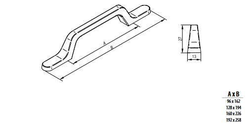 ASTER Furniture Handle