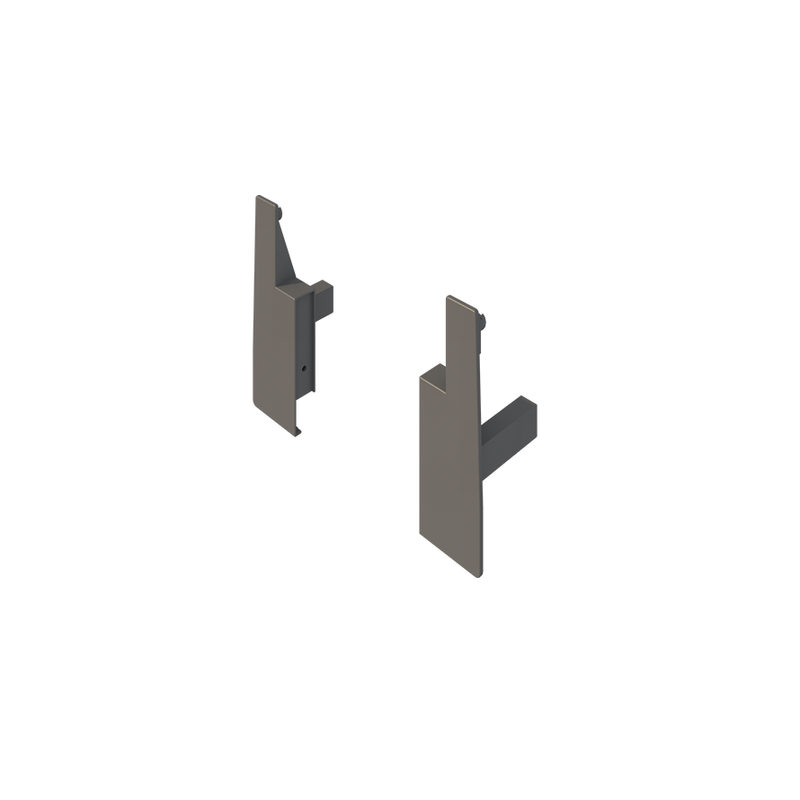 COMFORT BOX PLUS Internal Drawer Front Fixing with Rectangular Railing | H=84 mm (3.3"), 135 mm (5.3"), 199 mm (7.8")