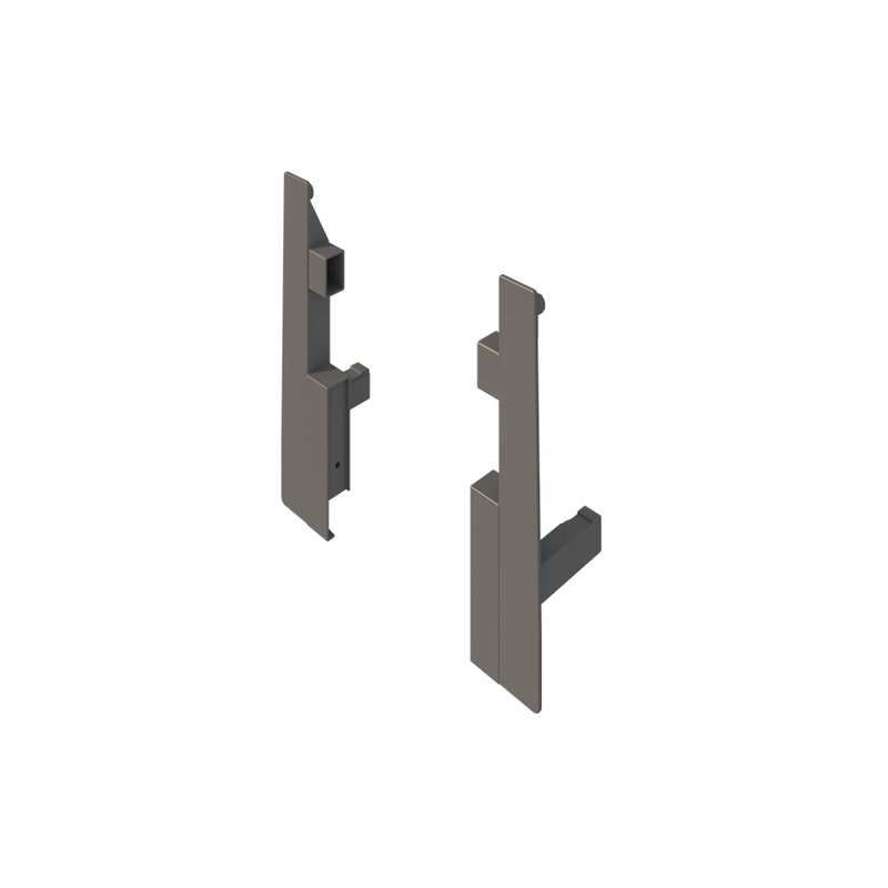 COMFORT BOX PLUS Internal Drawer Front Fixing with Rectangular Railing | H=84 mm (3.3"), 135 mm (5.3"), 199 mm (7.8")