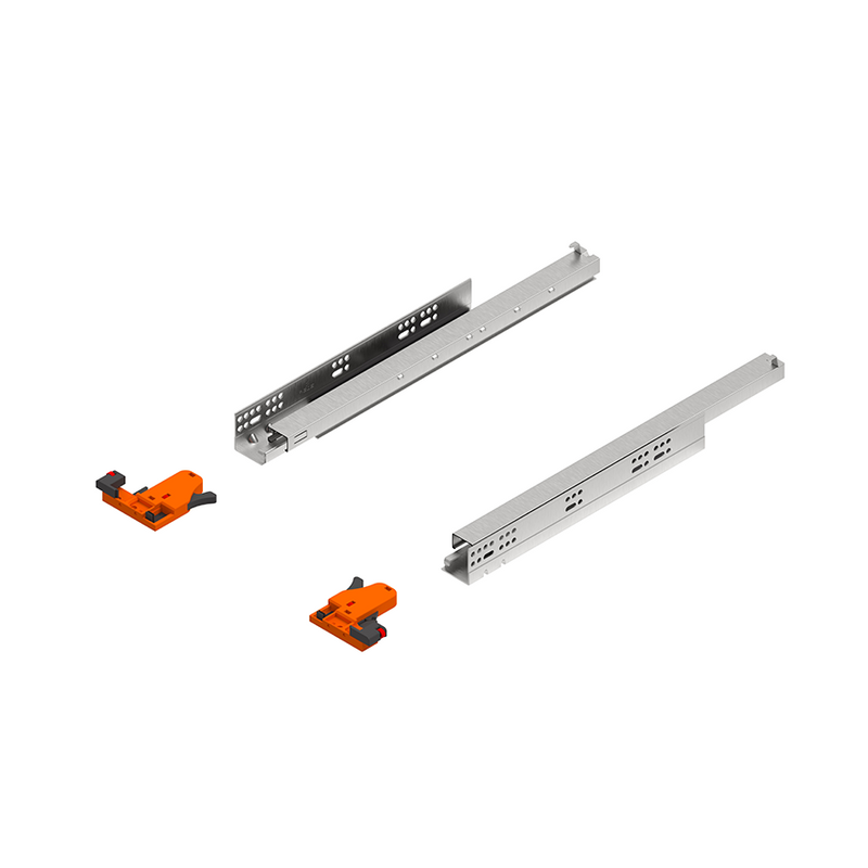 COMFORT SLIDE PLUS Undermount Slides 40kg | Push-Open Full Extension