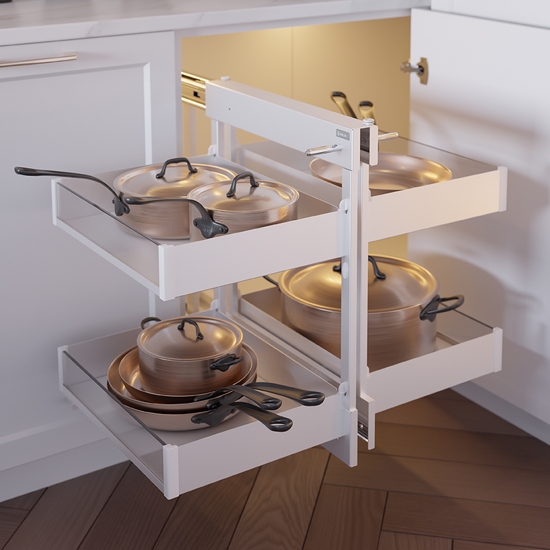 MAXIMA PURO Corner Comfort | REJS Corner Pull-Out System