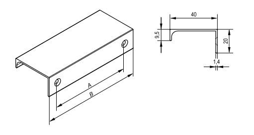 FE6 Furniture Handle