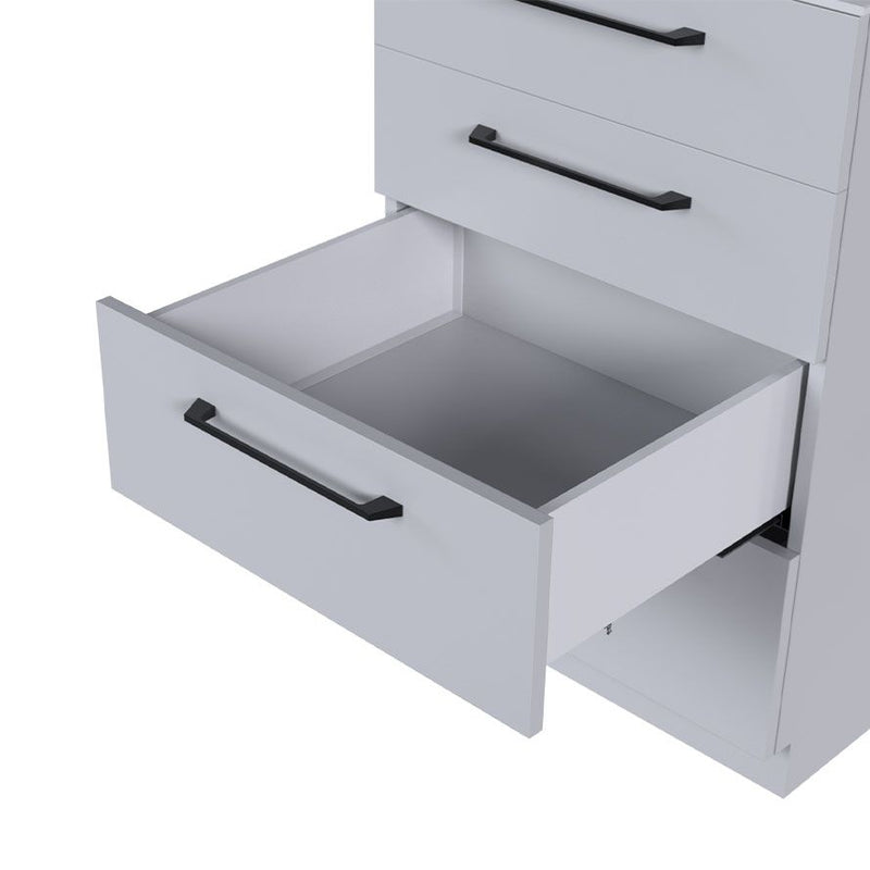 ULTRA BOX Drawer H167 (6.6") White / Graphite | Full Extension Soft-Close Drawer System