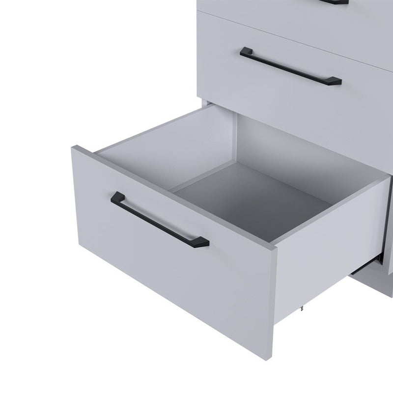 ULTRA BOX Drawer H199 (7.8") White / Graphite | Full Extension Soft-Close Drawer System