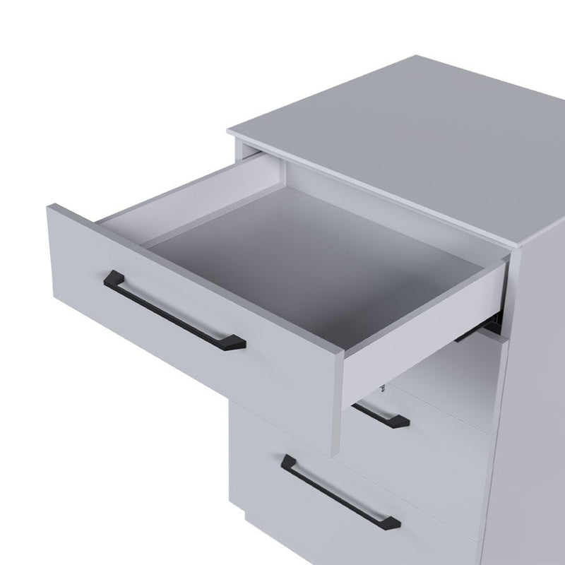 ULTRA BOX Drawer H86 (3.4") White / Graphite | Full Extension Soft-Close Drawer System