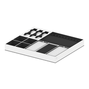PURO A1 Large - Jewelry wardrobe insert - White / Black