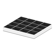 PURO A2 Large - Accessories wardrobe insert - White / Black