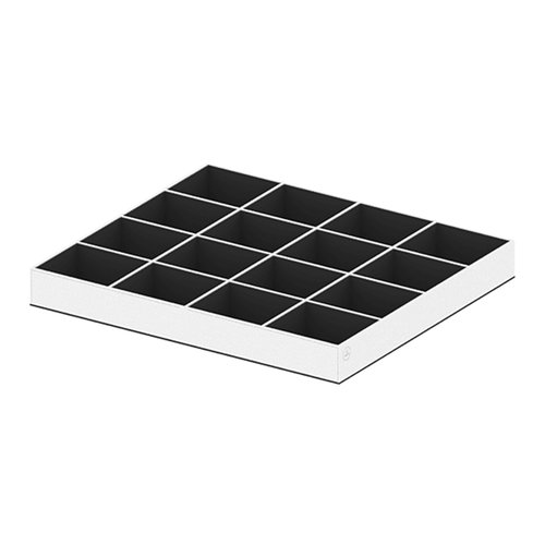 PURO A2 Large - Accessories wardrobe insert - White / Black