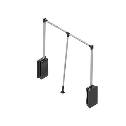 LIFTER Basic drop-down wardrobe lift - Chrome / Black