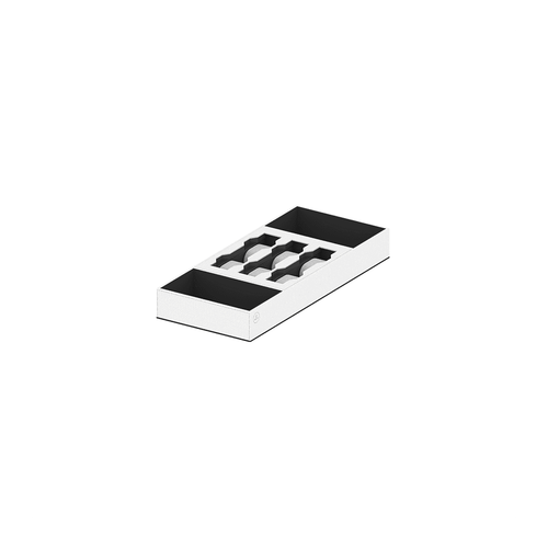 PURO B1 Medium - Watches & Bracelets wardrobe insert - White / Black