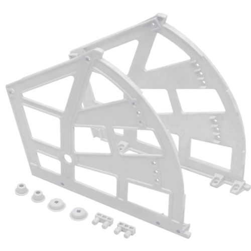Adjustable shoe cabinet hanger - 2-Row