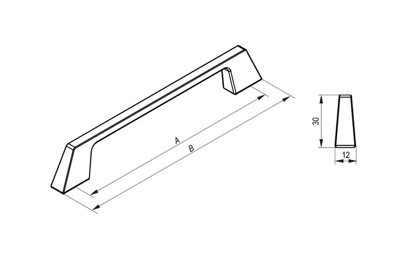 STILO Furniture Handle