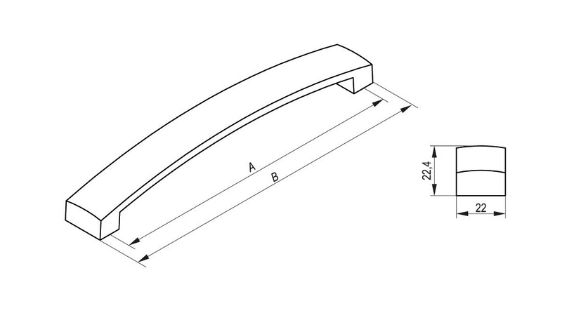 TYTANO Furniture Handle