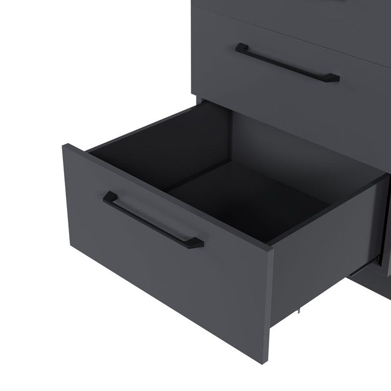 ULTRA BOX Drawer H199 (7.8") White / Graphite | Full Extension Soft-Close Drawer System
