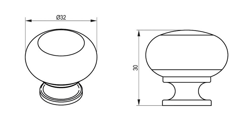 VITO Furniture Knob